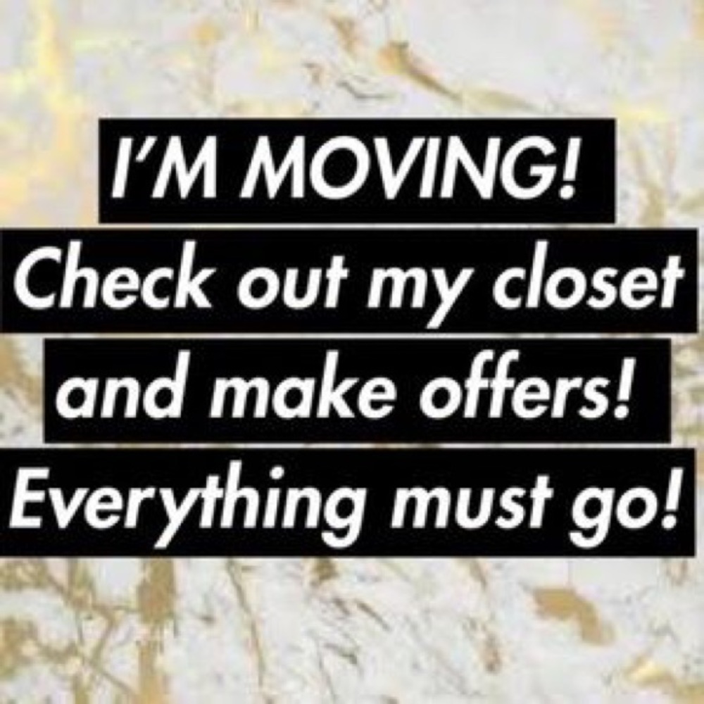 Moving Sale!